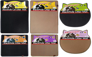 blackhole cat litter mat sizes