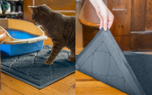 Easyology jumbo cat outlet litter mat