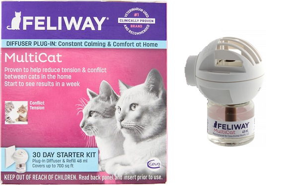 Difference between feliway clearance and feliway multicat