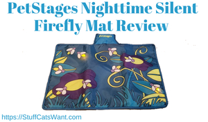 Petstages Nighttime Silent firefly mat