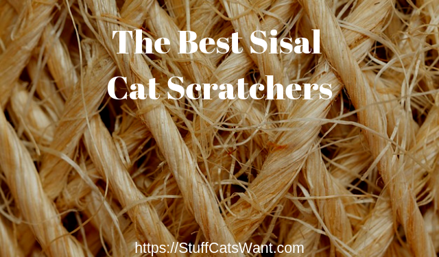 Cat scratching post sisal clearance fabric