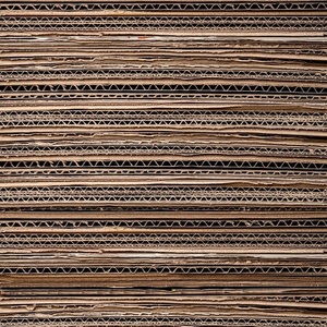 a stack of cardboard